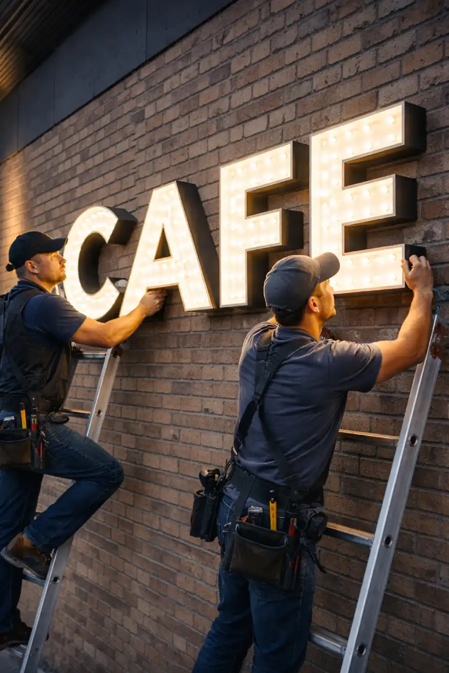 Šviečiančios raidės